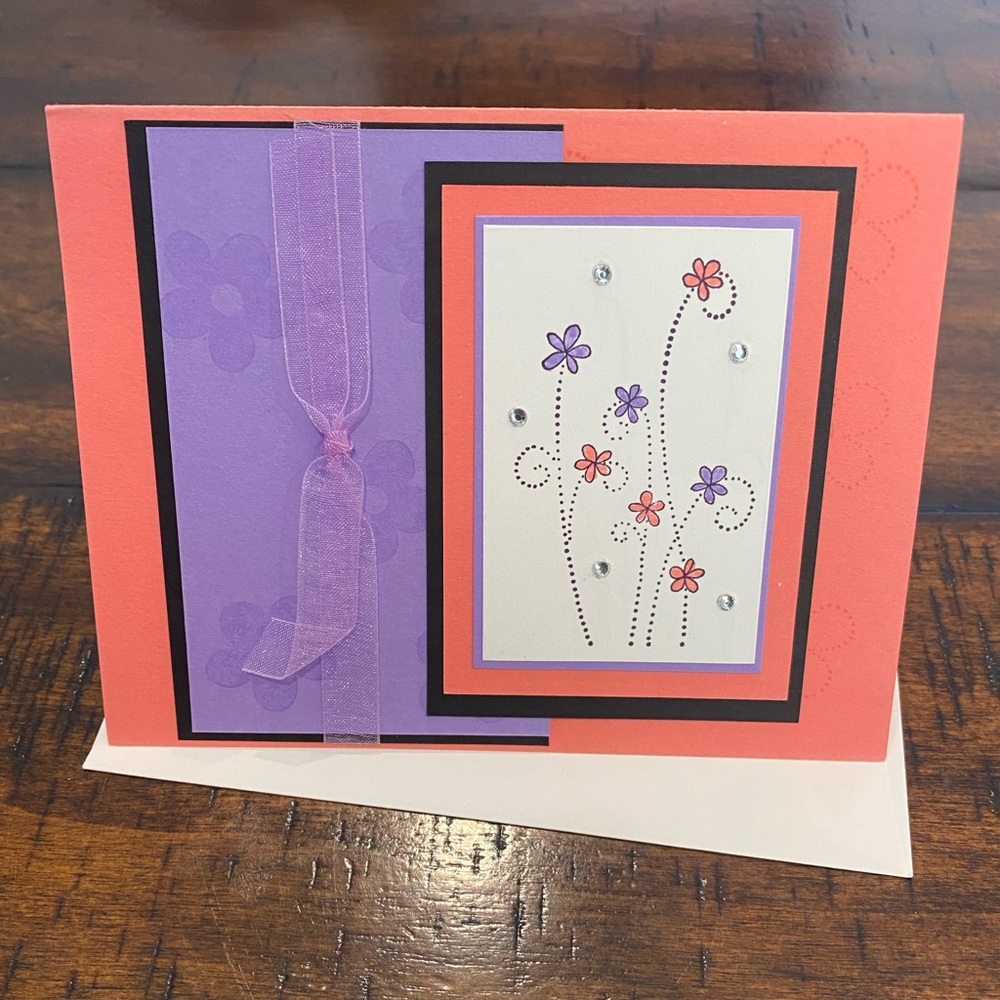 Hand made Greeting Cards, blank inside, set of 4 - Picture 3 of 4